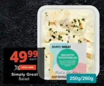 Checkers Hyper Simply Great Salad offer