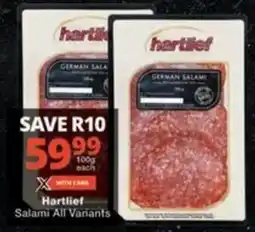 Checkers Hyper Hartlief Salami All Variants offer