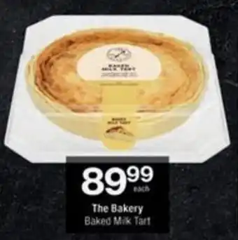 Checkers Hyper The Bakery Baked Milk Tart offer