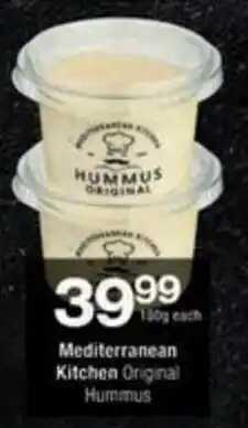 Checkers Hyper Mediterranean Kitchen Original Hummus offer