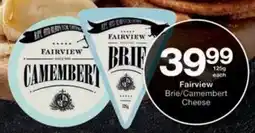 Checkers Hyper Fairview Brie/ Camembert Cheese offer