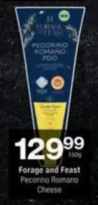 Checkers Hyper Forage and Feast Pecorino Romano Cheese offer