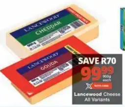 Checkers Hyper Lancewood Cheese All Variants offer
