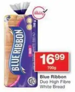 Checkers Hyper Blue Ribbon Duo High Fibre White Bread offer