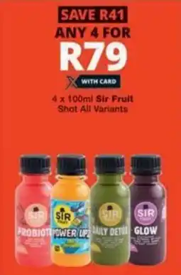 Checkers Hyper Sir Fruit Shot All Variants offer