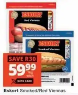 Checkers Hyper Eskort Smoked/ Red Viennas offer