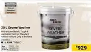 Builders Warehouse Fired Earth Severe Weather 768597-20Ltr offer