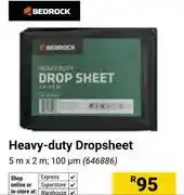 Builders Warehouse Bedrock Heavy-Duty Dropsheet 646886 offer