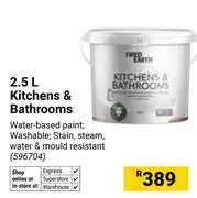 Builders Warehouse Fired Earth Kitchen & Bathrooms 596704-2.5Ltr offer