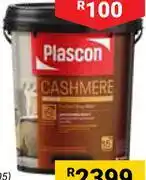 Builders Warehouse Plascon 20L Cashmere offer
