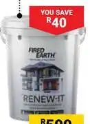 Builders Warehouse Fired Earth 20L Renew It offer