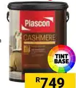 Builders Warehouse Plascon 5L Cashmere offer