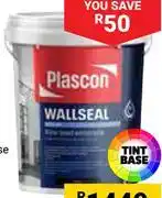 Builders Warehouse Plascon 20L Wallseal offer