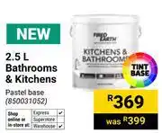 Builders Warehouse Fired Earth 2.5L Bathrooms & Kitchens offer