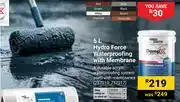 Builders Warehouse Fired Earth 5L Hydro Force Waterproofing With Membrane offer