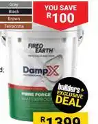 Builders Warehouse Fired Earth 20L Fibre Force offer
