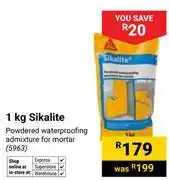 Builders Warehouse Sikalite-1Kg offer