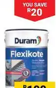 Builders Warehouse Duram 5L Flexikote offer