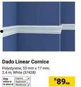 Builders Warehouse Dado Linear Cornice (57428)-Each offer
