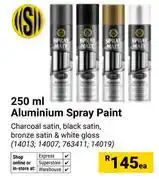 Builders Warehouse Spray Mate Aluminium Spray Paint-250ml Each offer