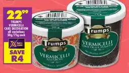 Shoprite Trumps vermicelli cake decoration offer