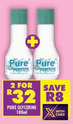 Shoprite Pure glycerine offer