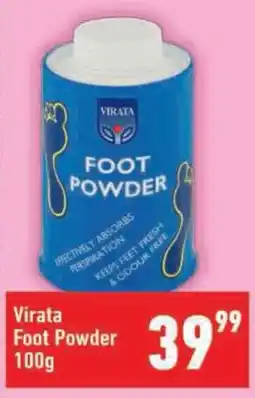 Shoprite Virata Foot Powder offer