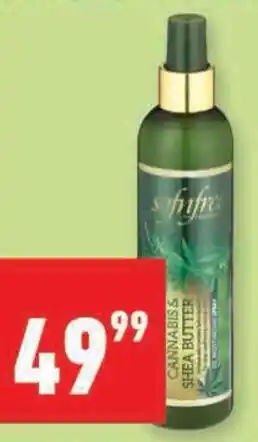 Shoprite SOF N FREE Cannabis & Shea Butter Hair Spray offer