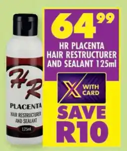 Shoprite Hr placenta hair restructurer and sealant offer