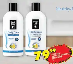 Shoprite Black chic daily care shampoo/ conditioner offer