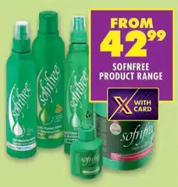 Shoprite Sofnfree product range offer