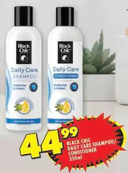 Shoprite Black chic daily care shampoo/ conditioner offer