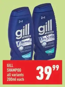 Shoprite Gill shampoo offer