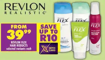 Shoprite Revlon flex hair roducts offer