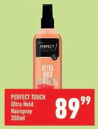 Shoprite PERFECT TOUCH Ultra Hold Hairspray offer