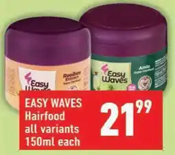 Shoprite EASY WAVES Hairfood offer