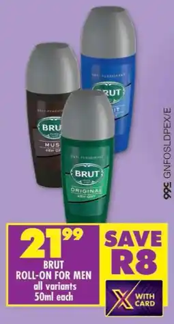 Shoprite Brut roll-on for men offer