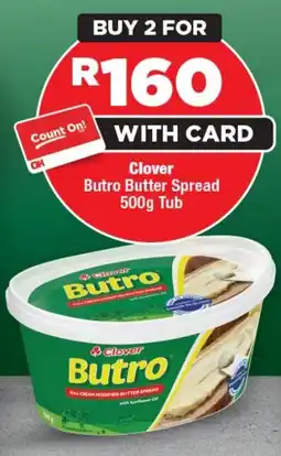 OK Foods Clover Butro Butter Spread Tub offer