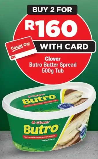 Clover Butro Butter Spread Tub
