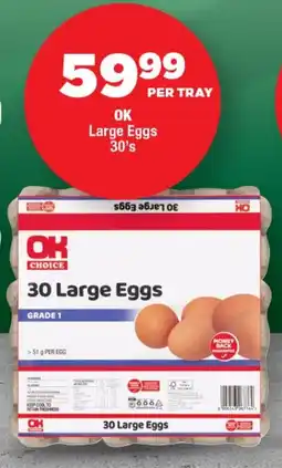 OK Foods OK Large Eggs offer