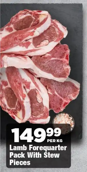 OK Foods Lamb Forequarter Pack With Stew Pieces offer