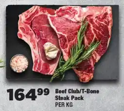 OK Foods Beef Club/ T-Bone Steak Pack offer