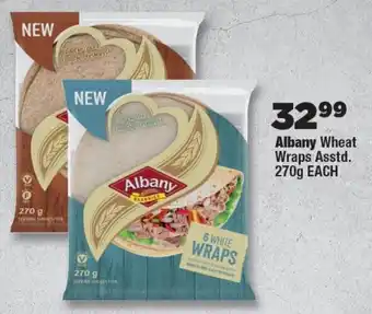 OK Foods Albany Wheat Wraps Asstd. offer