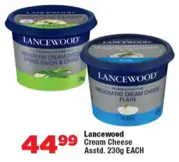 OK Foods Lancewood Cream Cheese Asstd. offer