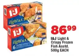 OK Foods I&J Light & Crispy Frozen Fish Asstd. offer