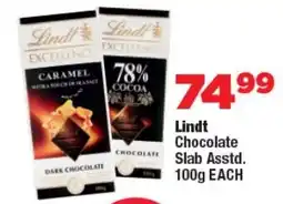 OK Foods Lindt Chocolate Slab Asstd. offer