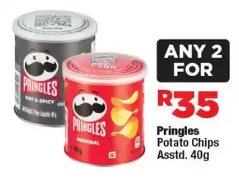 OK Foods Pringles Potato Chips Asstd. offer