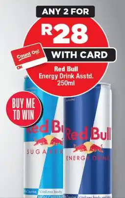 OK Foods Red Bull Energy Drink Asstd. offer