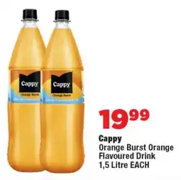 OK Foods Cappy Orange Burst Orange Flavoured Drink offer