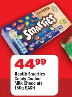 OK Foods Nestlé Smarties Candy Coated Milk Chocolate offer